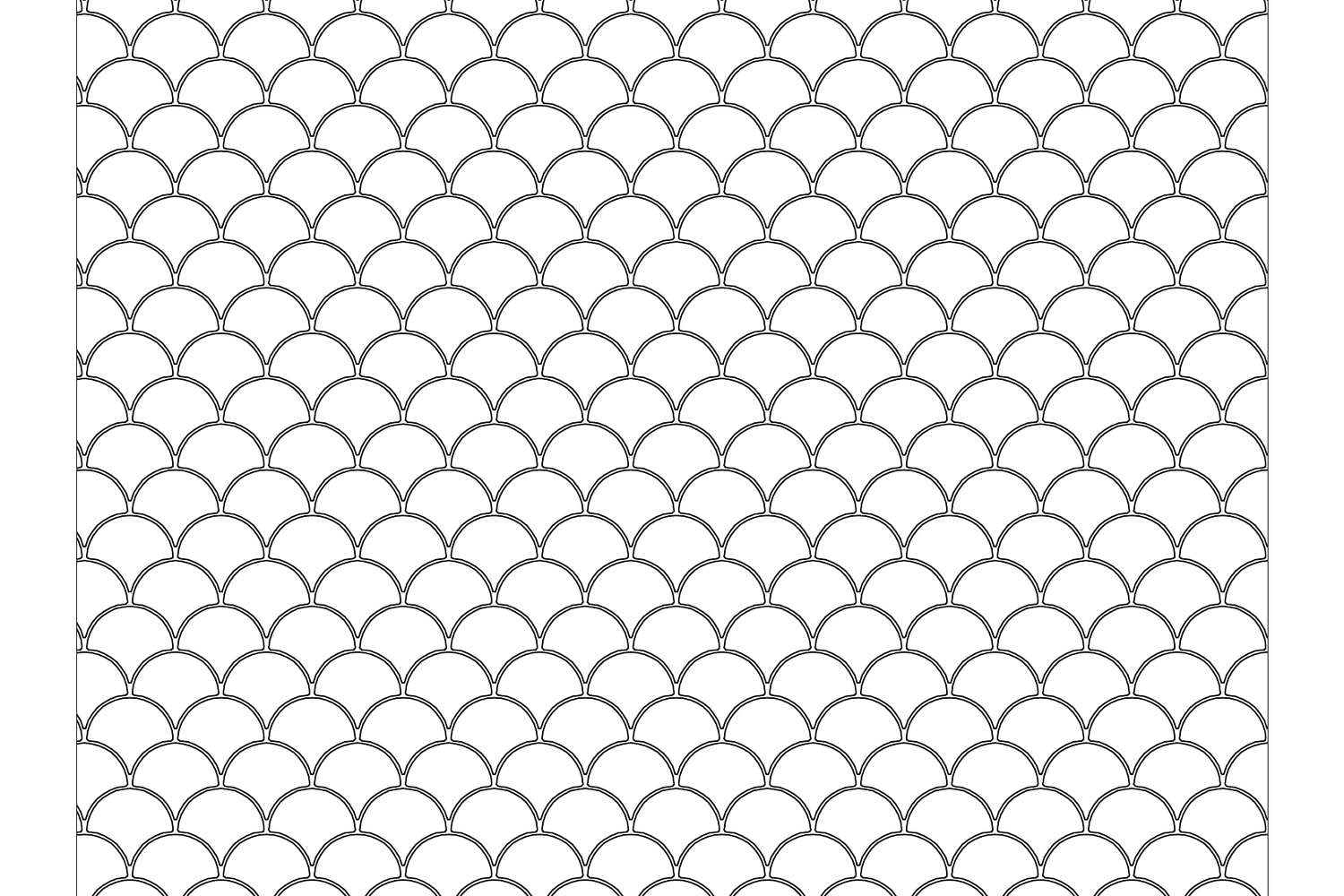 Escama hatch pattern
